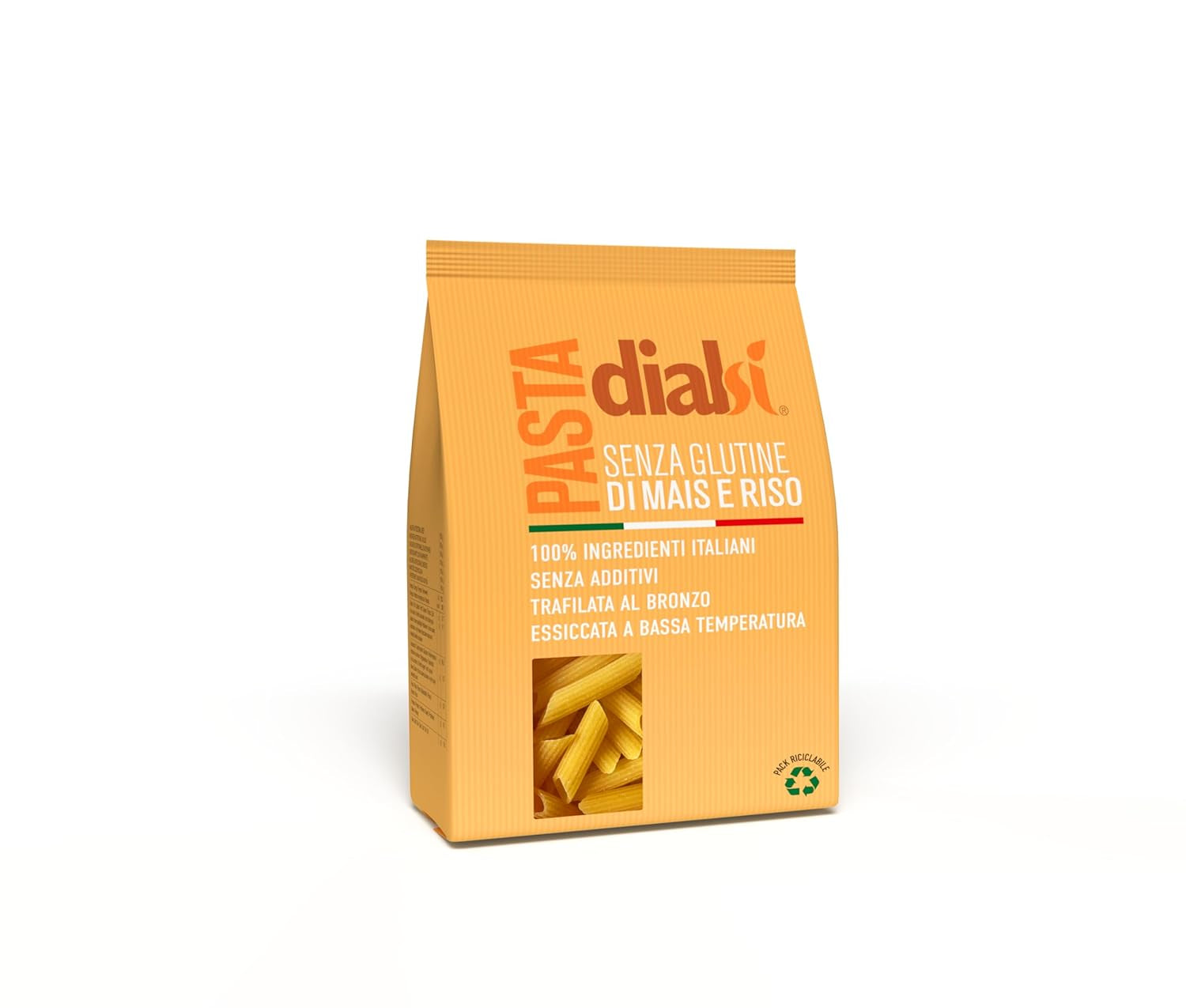 Bezglutenowy makaron penne z kukurydzą i ryżem, 400g