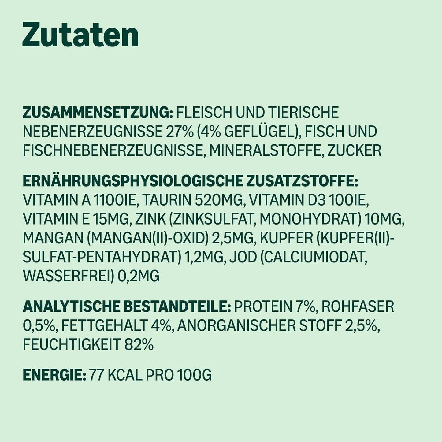 by Amazon Katzenfutter, nass, Dose, Stücke mit Geflügel w sosie, 12 x 415 g
