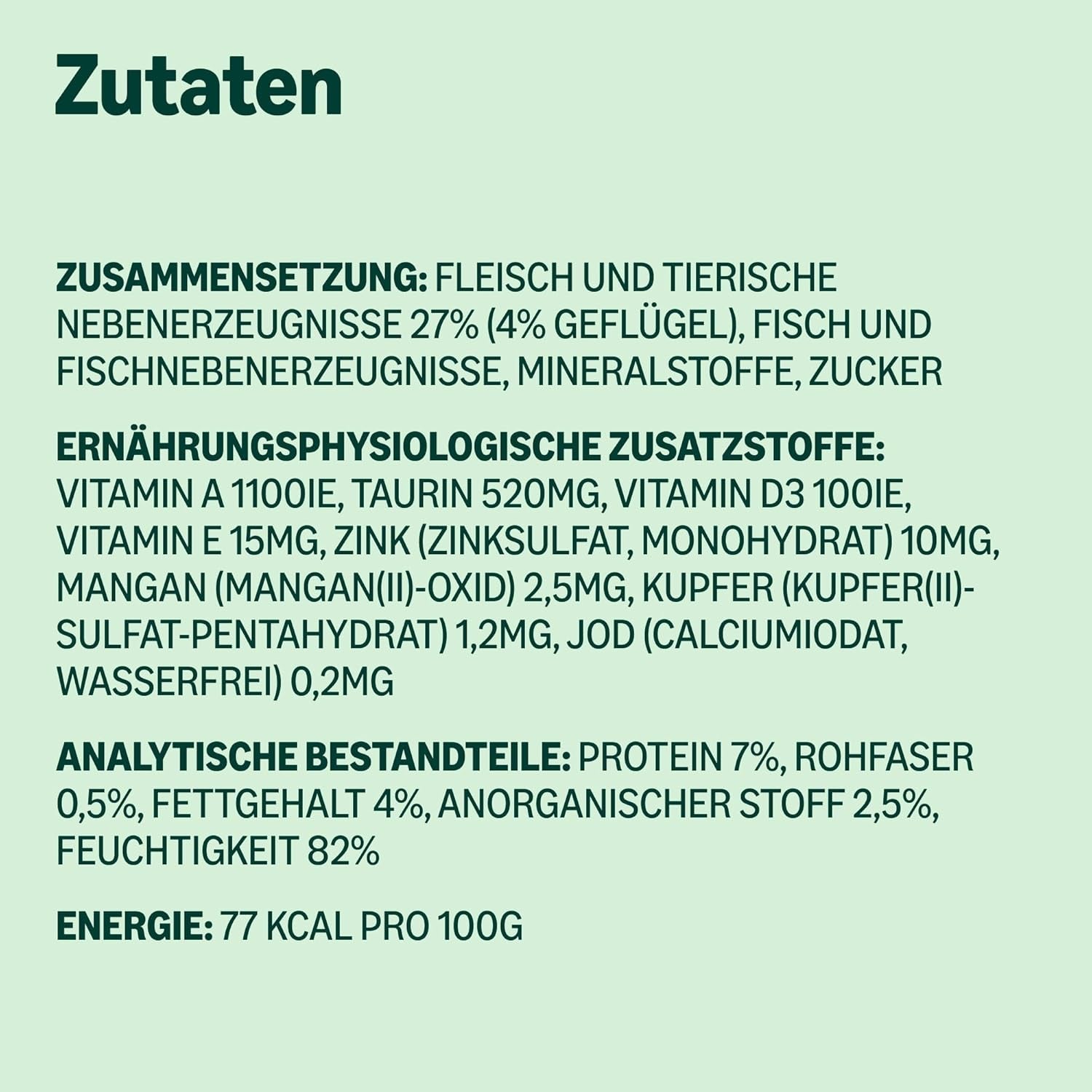 by Amazon Katzenfutter, nass, Dose, Stücke mit Geflügel w sosie, 12 x 415 g