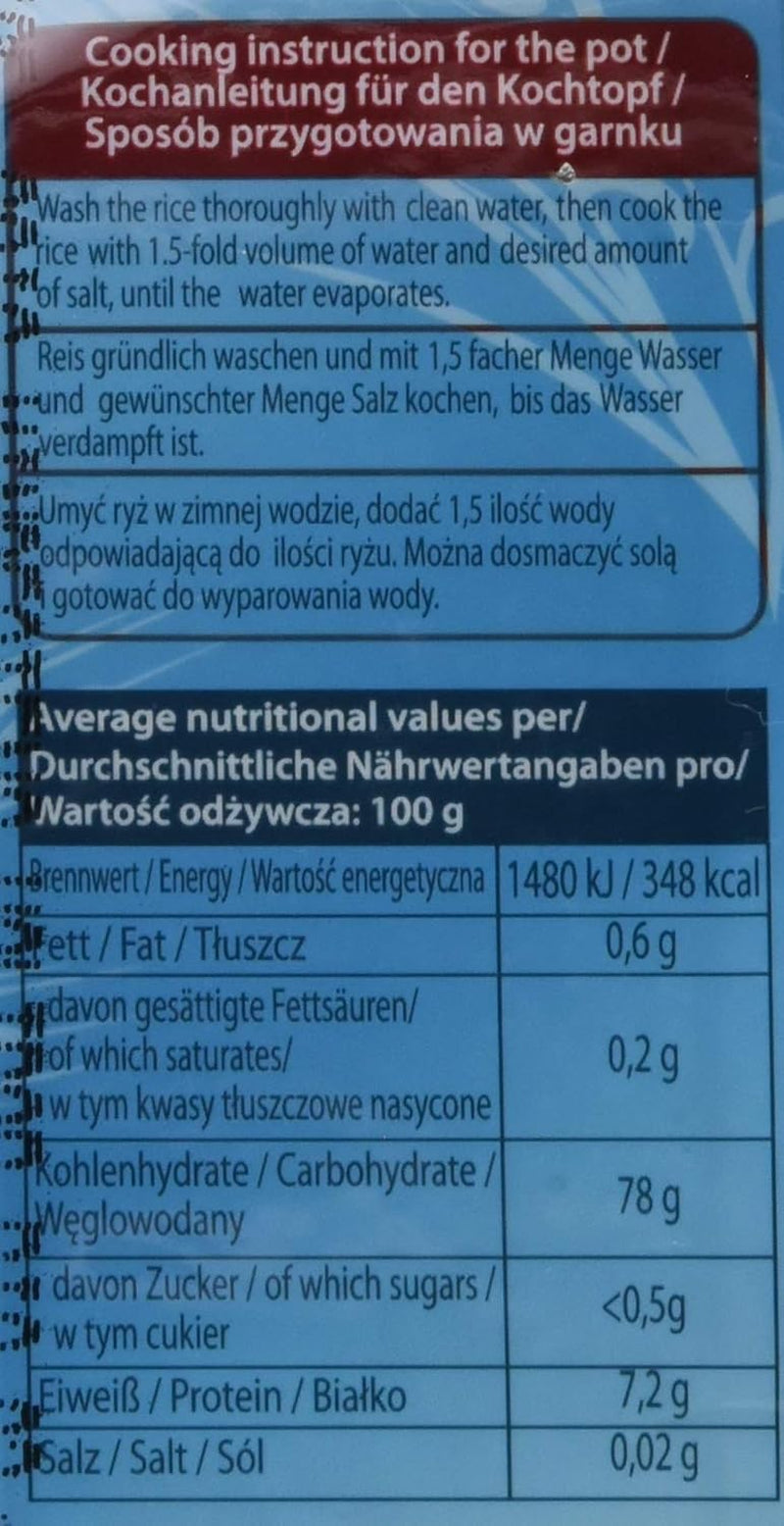 Pachnący ryż łamany, opakowanie 10 szt. (10 x 1 kg)