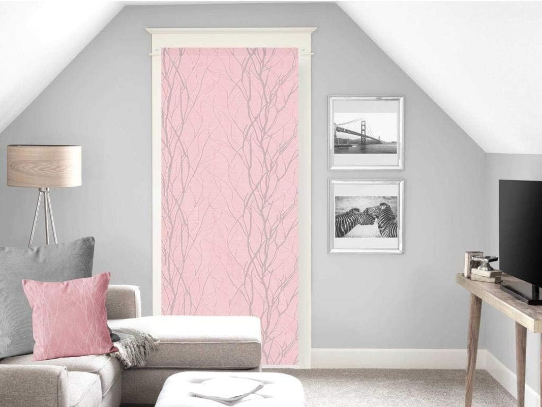Soleil D'Ocre Liane Bise-Bise, poliester, biały, 70 x 200 cm Naty Shop Kołdry i kołdry Różowy W200 x S70 cm (opakowanie 1 szt.)