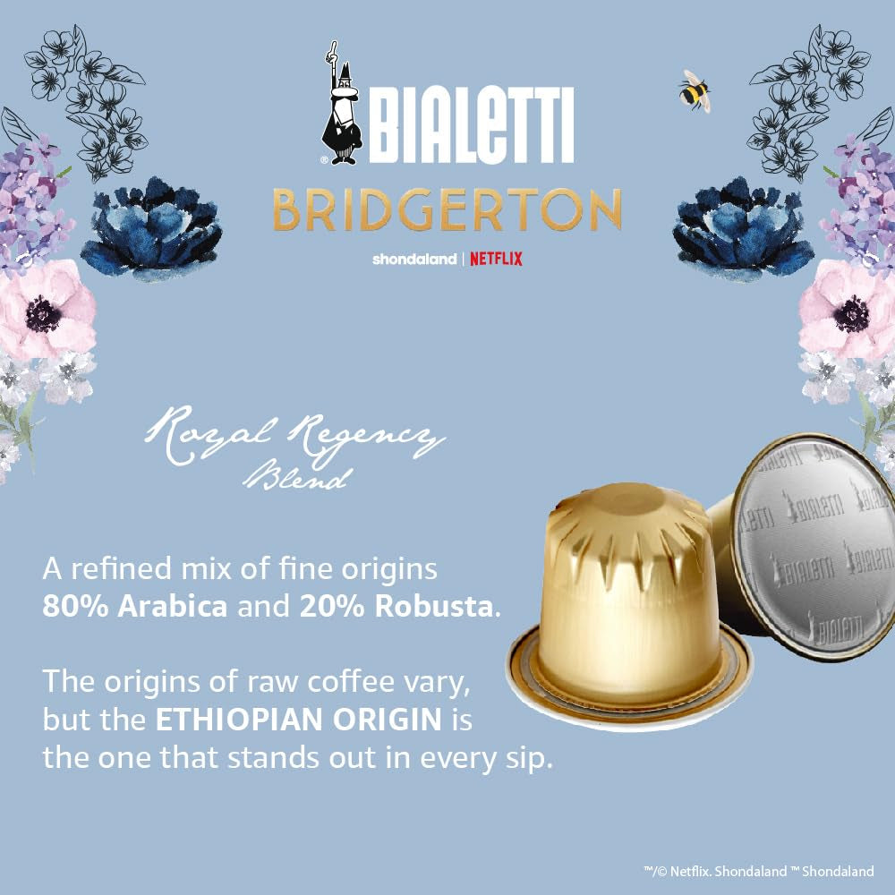 Pudełko 10 Bridgerton-Kapseln, Royal Regency-Geschmack kompatybilne z Nespresso®
