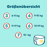 Pampers Premium Protection Pants Größe 6, 78 Windeln, 13kg-19kg, Mit 360° Fitform, 2x breiteren Bundchen als vorher für Komfort & Schutz + 10 Stück Pampers Aqua Baby-Weuchttücher entalten