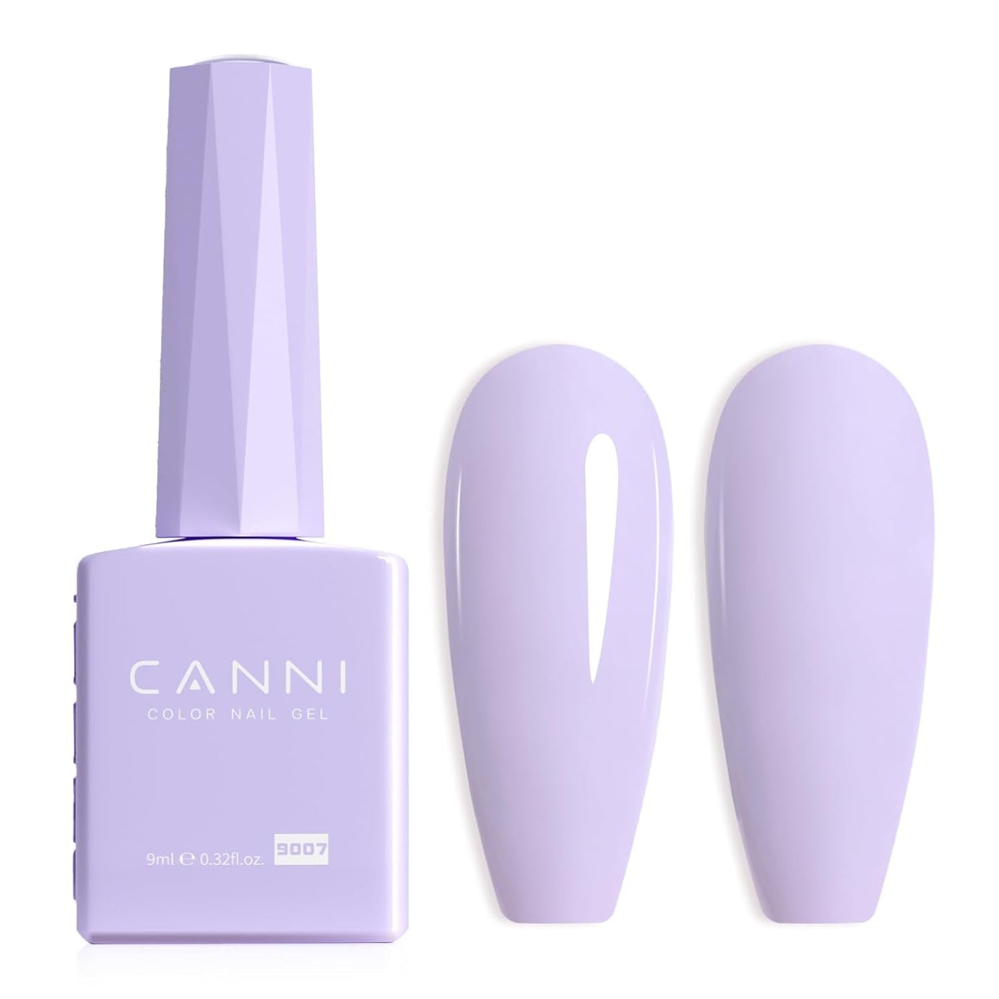 Żelowy lakier do paznokci CANNI, półtrwały, ciemnofioletowy, lakier do paznokci, żel UV, Soak Off, Manicure