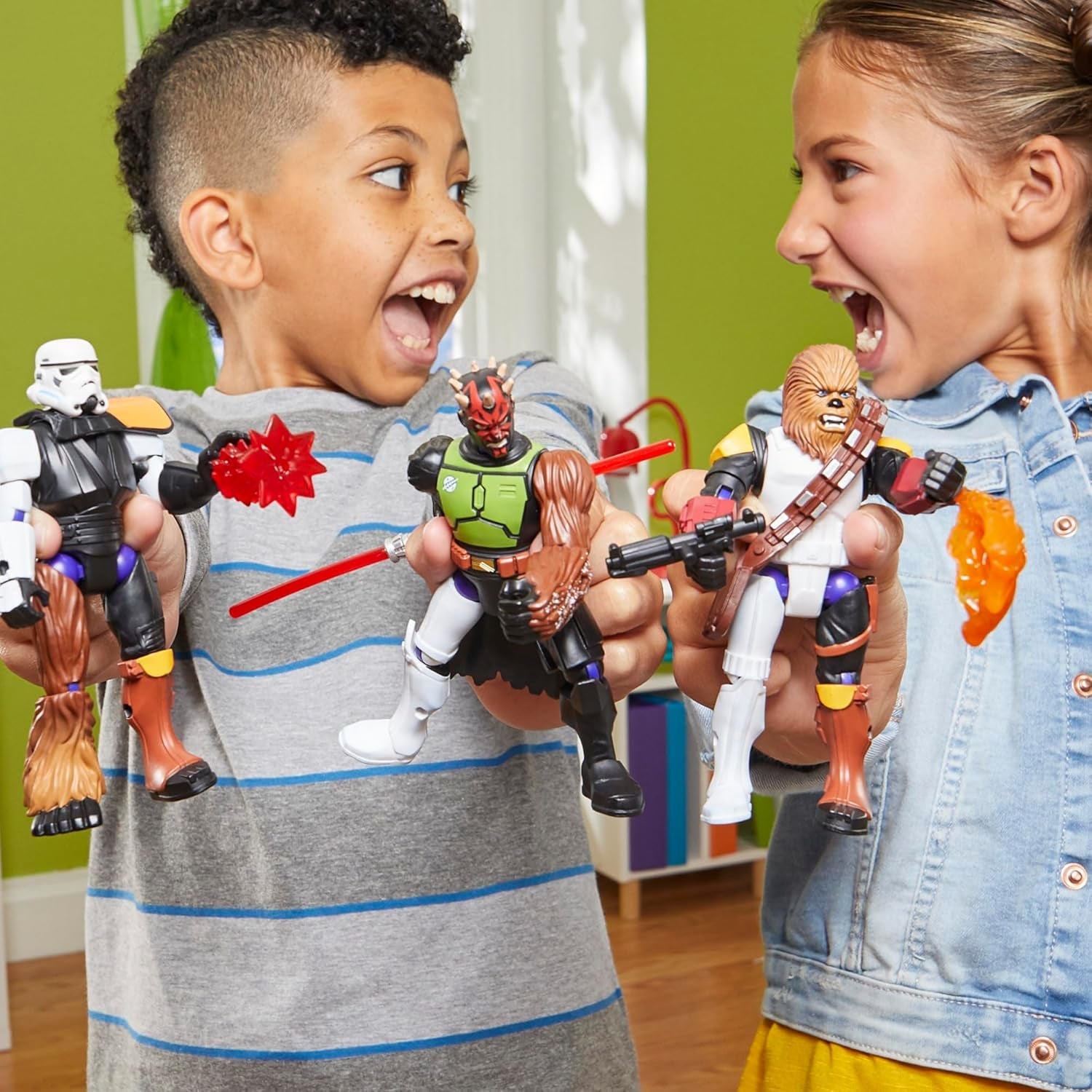Star Wars Mixmashers Boba Fett Konfigurowalna figurka i akcesoria do łączenia i dopasowywania Figurki Naty Shop