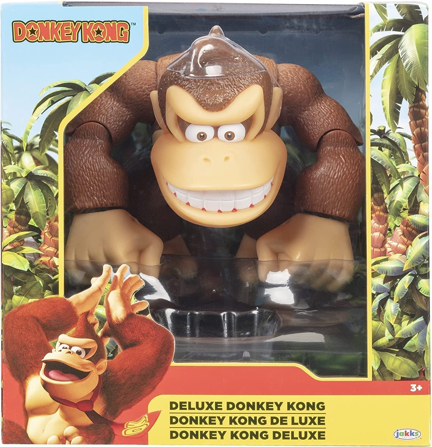 Nintendo SUPER MARIO 15 cm ruchoma figurka Donkey Kong figurki Naty Shop