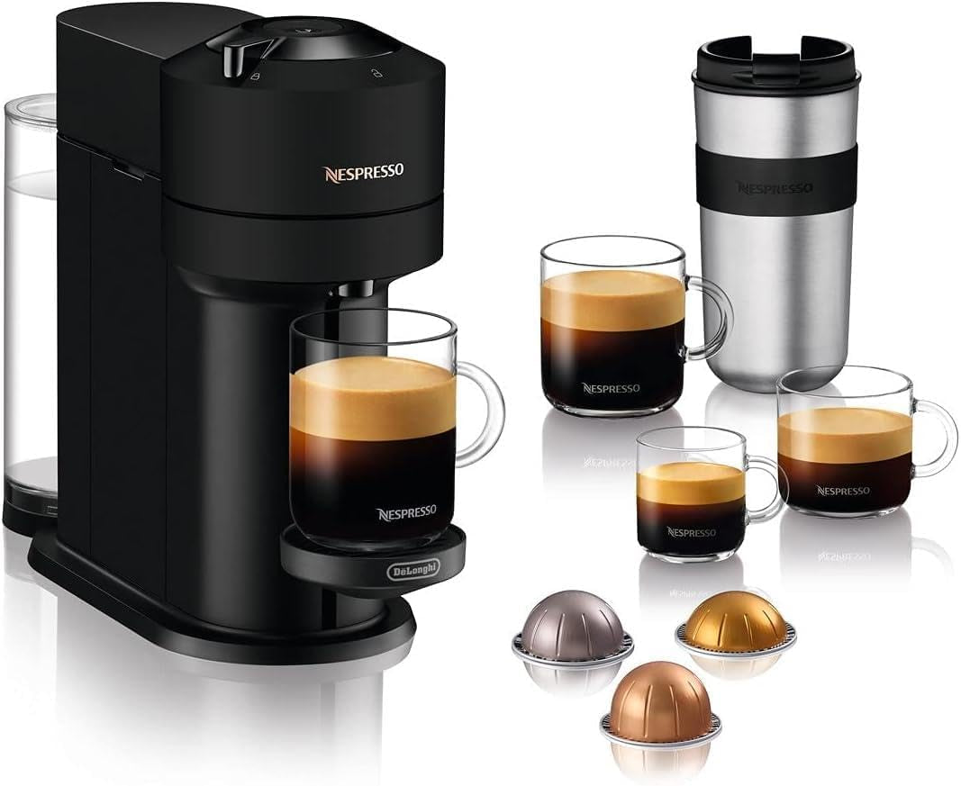 Ekspres do kawy Nespresso De'Longhi Vertuo Next, ENV120.BM, czarny mat