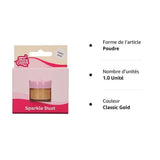 Funcakes Sparkle Dust Classic Gold: Brokatowy pył spożywczy do dekorowania ciast, z certyfikatem Halal