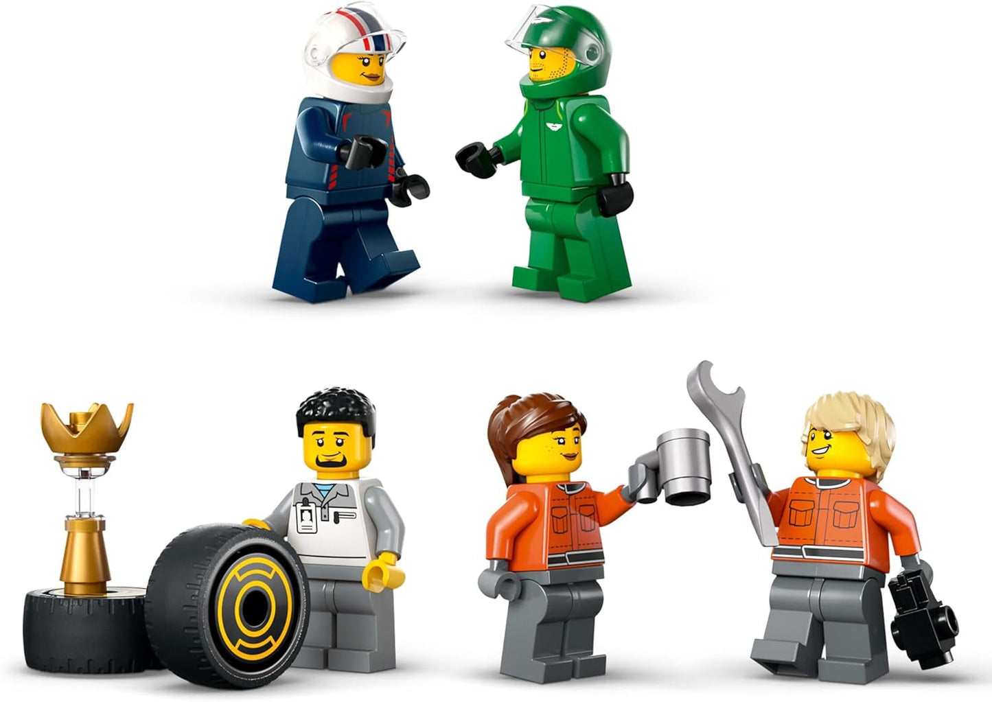 LEGO City Transporter F1 z samochodami wyścigowymi RB20 i AMR24 F1 - Zabawkowy transporter samochodów dla zespołów Formuły 1 Red Bull i Aston Martin - Zawiera. 5 minifigurek — prezent dla chłopców i dziewcząt w wieku od 8 lat 60445 Zestawy konstrukcyjne Besuche den LEGO-Store
