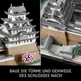 LEGO Architecture Zamek Himeji, zestaw modeli dla dorosłych, kolekcja zabytków, zestaw dla fanów kreatywnego ogrodnictwa i kultury japońskiej z drzewem kwitnącej wiśni, prezent dla niego i dla niej 21060 Zestawy do budowania Besuche w sklepie LEGO