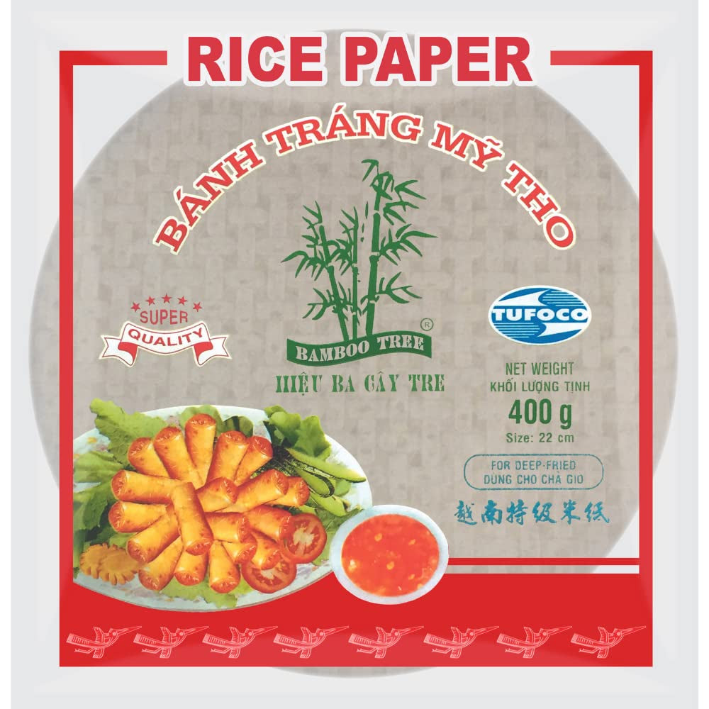 BAMBUSOWE DRZEWO - Papier ryżowy 22 cm. (Rolki letnie) - 1 x 400 g