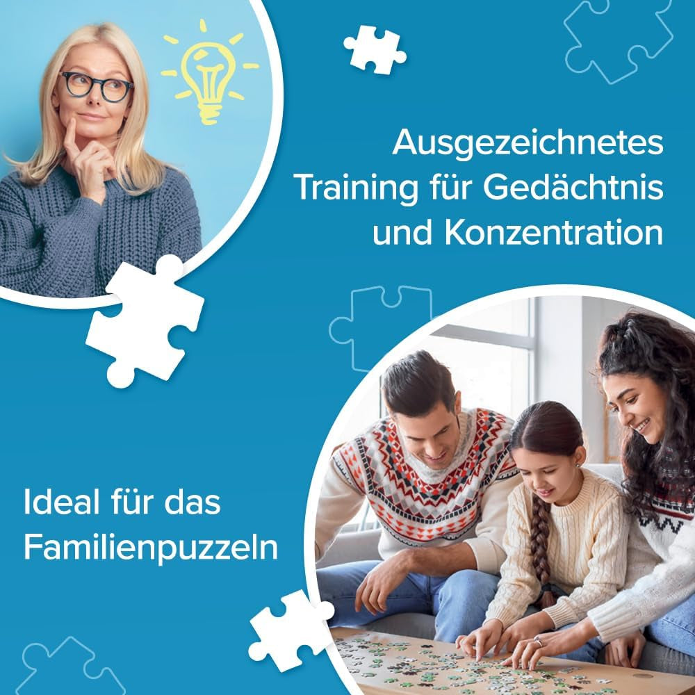 Trefl - Easypiece Puzzle: Owady na łące - 300 elementów - duże elementy, łatwe do układania, dla dorosłych i dzieci od 10 lat Puzzle Naty Shop