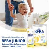 BEBA 2 - Mleko następne po 6 miesiącu, z kompleksem 5 HMO, zawartością białka odpowiednią do wieku, bez laktozy, bez oleju palmowego, bez oleju rybnego, żywność dla niemowląt, mleko w proszku dla dzieci, opak. 3 szt. (3 x 800g)