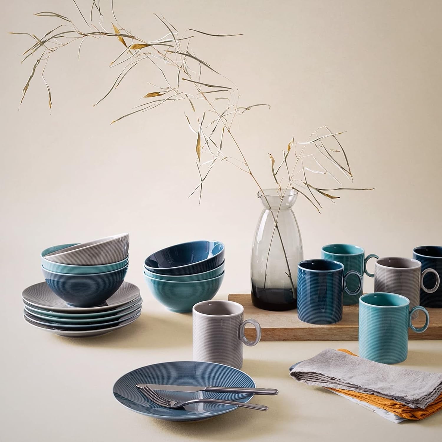Thomas Loft marki Rosenthal Color - zestaw mieszany, 18 elementów, 9999 CM