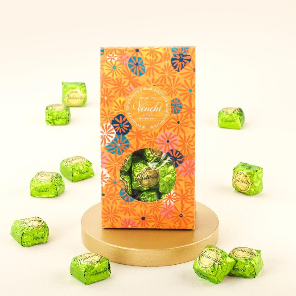 Venchi – Murrine Collection – różne praliny z pistacjami, czekoladą, 310 gramów Naty Shop