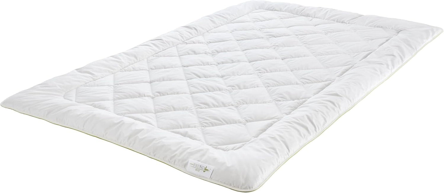 Badenia Trendline Eco Kołdra Camel Lekka 155 X 220 cm, biała, z certyfikatem Oeko-Tex, wyprodukowana zgodnie z niemiecką normą jakości Kołdry i kołdry Naty Shop