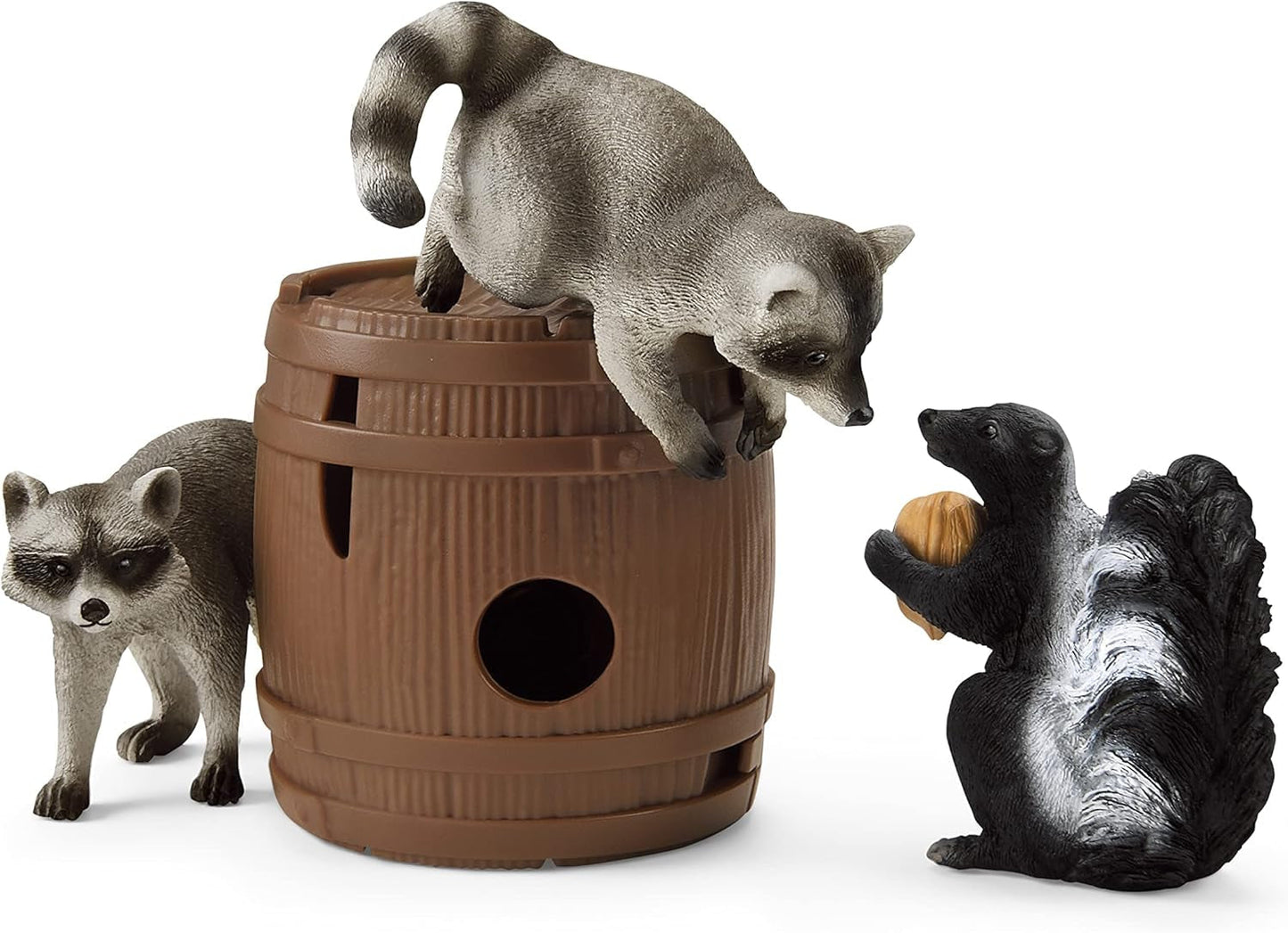 Schleich 42532 Zabawa wokół orzecha, Od 3 lat, WILD LIFE - Zestaw do zabawy, 6 sztuk Figurki Naty Shop Ffp