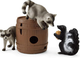 Schleich 42532 Zabawa wokół orzecha, Od 3 lat, WILD LIFE - Zestaw do zabawy, 6 sztuk Figurki Naty Shop Ffp