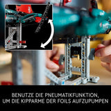 LEGO Technic Emirates Team New Zealand AC75 Racing Yacht Zestaw do budowania żaglówki dla dorosłych Prezent dla mężczyzn i kobiet Kreatywne i relaksujące zajęcia 42174 Zestawy do budowania Besuche w sklepie LEGO