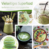Herbata Uniqo Matcha w proszku 200 g w ekologicznym opakowaniu wielokrotnego napełniania