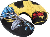 DC Comics Miękka poduszka podróżna Batman na szyję Bezpieczeństwo dziecka Komfort Superbohater Człowiek-nietoperz, Cuscino Da Viaggio Auto, Jasnoniebieski, Jeden rozmiar Poduszki podróżne Naty Shop