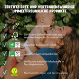 Chusteczki Naty Baby | 100% ziołowy i bezzapachowy dla skóry wrażliwej | Certyfikowane, kompostowalne chusteczki niezawierające plastiku, zawierające w 98% wodę oczyszczoną | 672 chusteczki (12 opakowań)