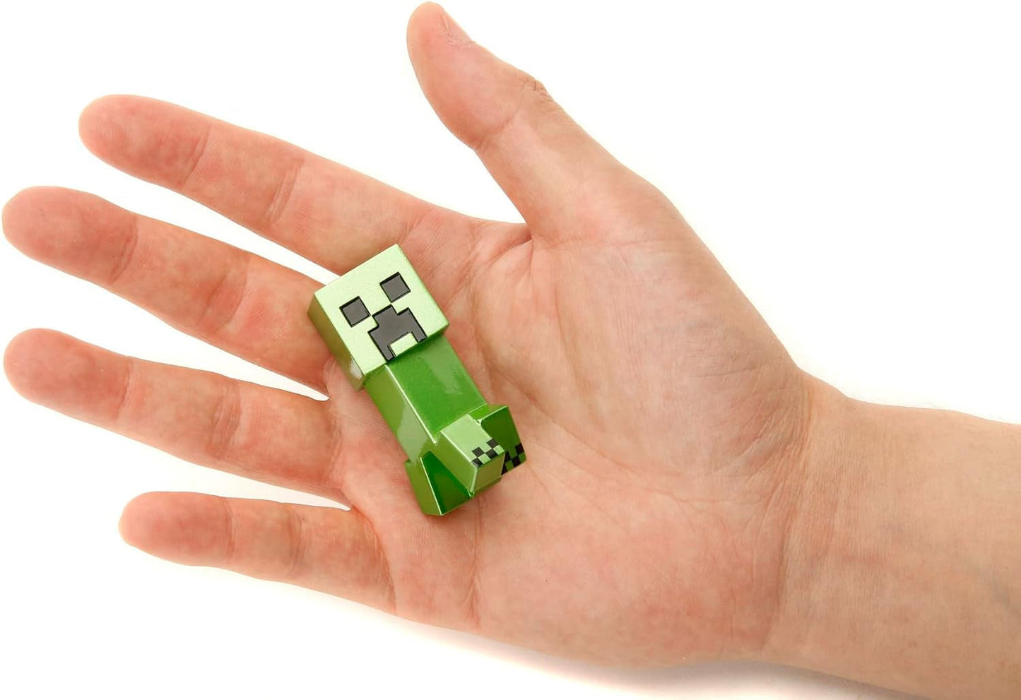 Jada Toys Zestaw figurek Minecraft (4 sztuki) Wykonane z metalu - Minecraft Jaskinie i klify Figurki kolekcjonerskie (Steve, Alex, Creeper i Warden) Dla graczy i kolekcjonerów 8+ 6 cm każda figurka Naty Shop