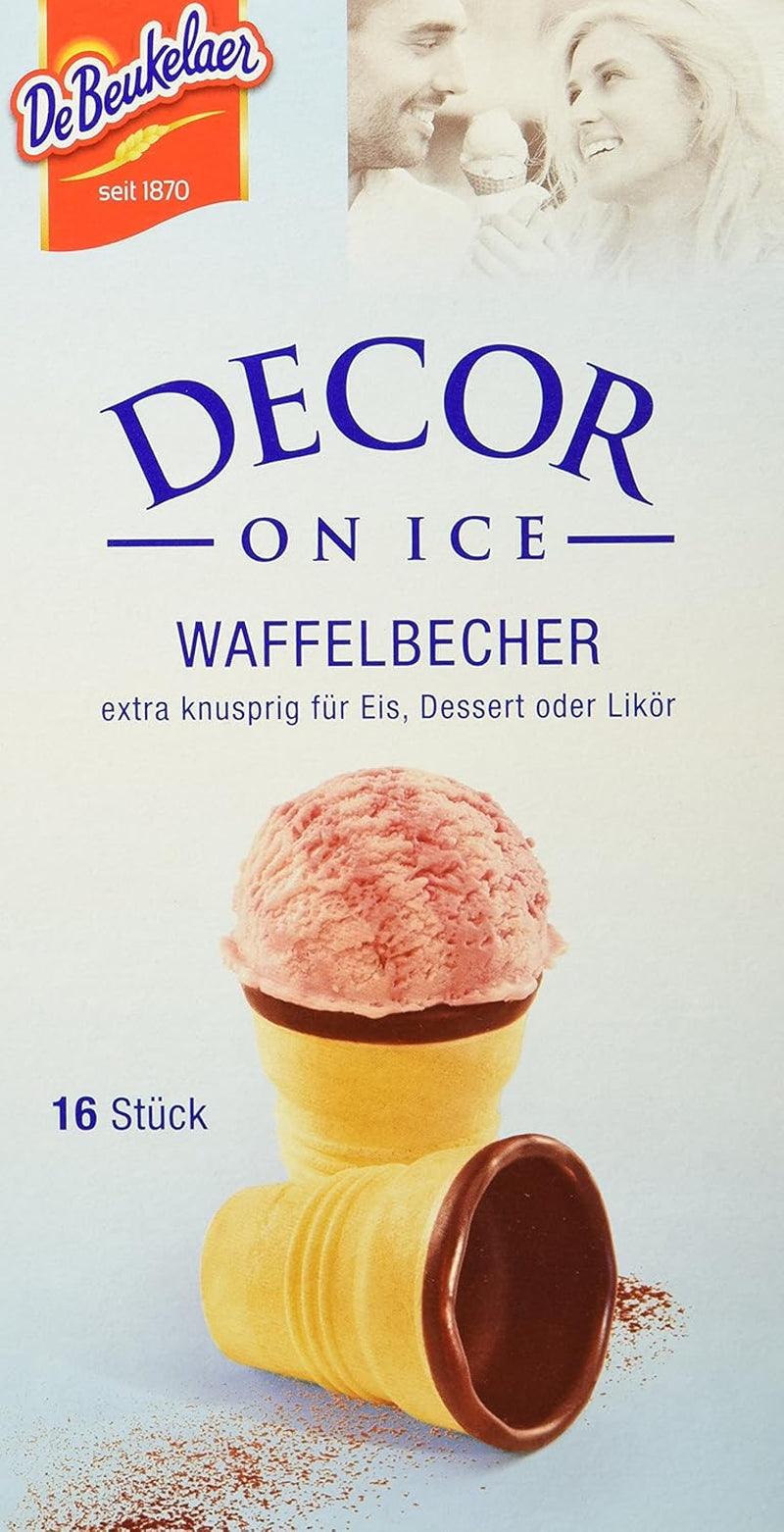 Debeukelaer Decor on Ice - opakowania waflowe, opakowanie 12 sztuk (12 x 60g)