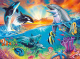 Puzzle dla dzieci Ravensburger - 12900 Mieszkańcy oceanu - Podwodne puzzle dla dzieci powyżej 8 roku życia zawierające 200 elementów w formacie XXL Puzzle Naty Shop