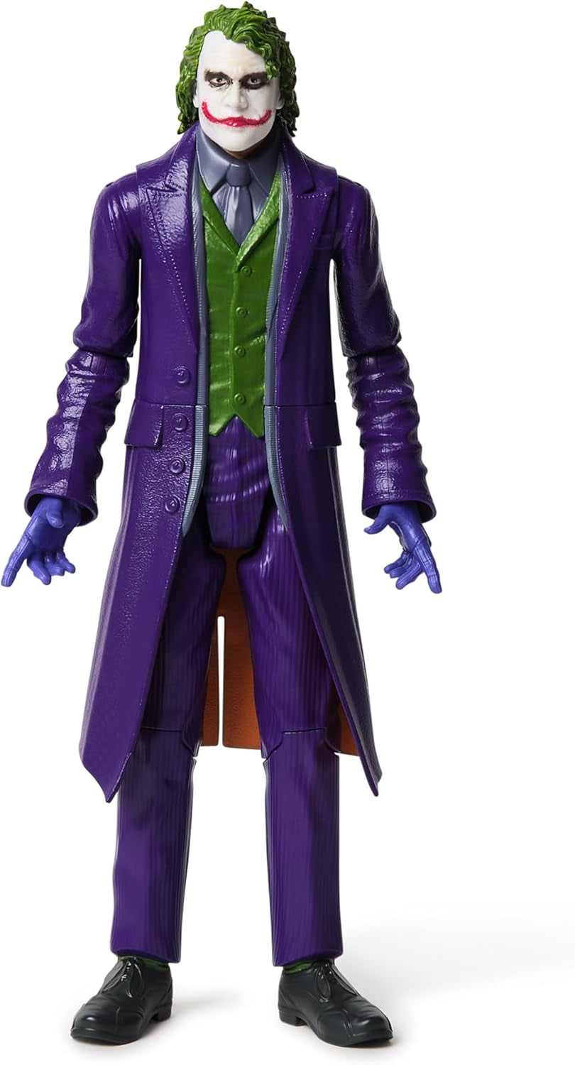 DC Comics Mroczny Rycerz - Figurka Jokera Znana z legendarnej trylogii Mroczny Rycerz w 30cm. Od 3 lat Figurki Naty Shop