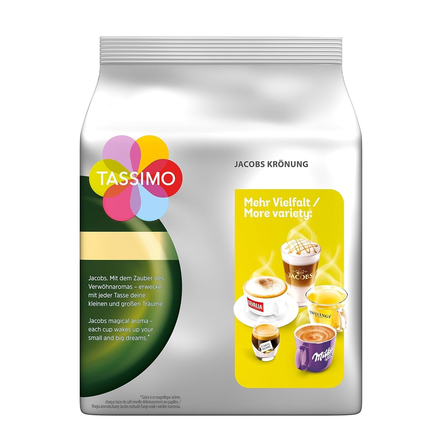 Tassimo Kapseln Jacobs Krönung, 5 x 16 podkładek, 80 Kaffeekapseln