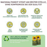 PASTASOLE, Penne Rigate mit Hartweizengriess aus 100% italienischem Anbau und Sonnenblumenkernmehl - 500g - Wysokobiałkowe, Niskowęglowodanowe, Hoher Balaststoffgehalt