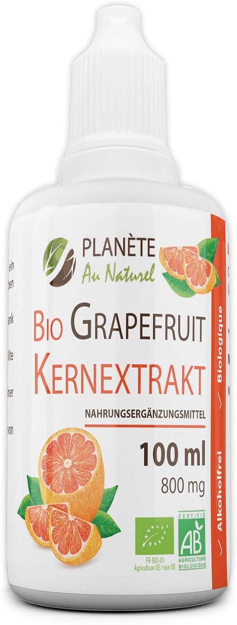 Organiczny ekstrakt z pestek grejpfruta 50 ml - bezalkoholowy Arome Naty Shop 100 ml
