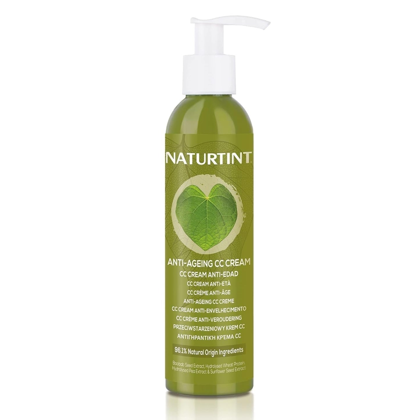 Naturalny odcień kremu CC. Maska do włosów bez spłukiwania. Do włosów suchych i zniszczonych. Naprawia i nawilża. 96% naturalnych składników. 200ml Naty Shop Maska do włosów 200 ml (1 opakowanie)