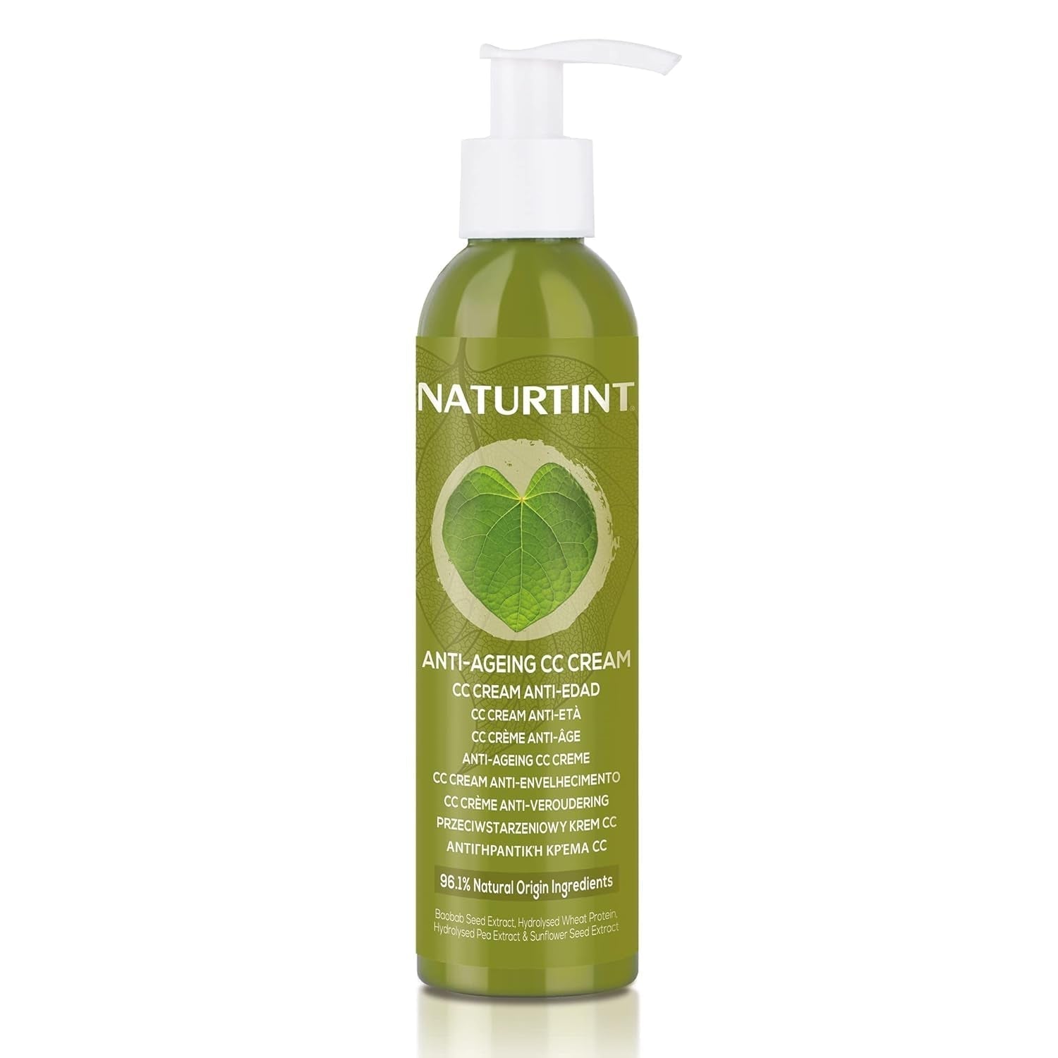 Naturalny odcień kremu CC. Maska do włosów bez spłukiwania. Do włosów suchych i zniszczonych. Naprawia i nawilża. 96% naturalnych składników. 200ml Naty Shop Maska do włosów 200 ml (1 opakowanie)