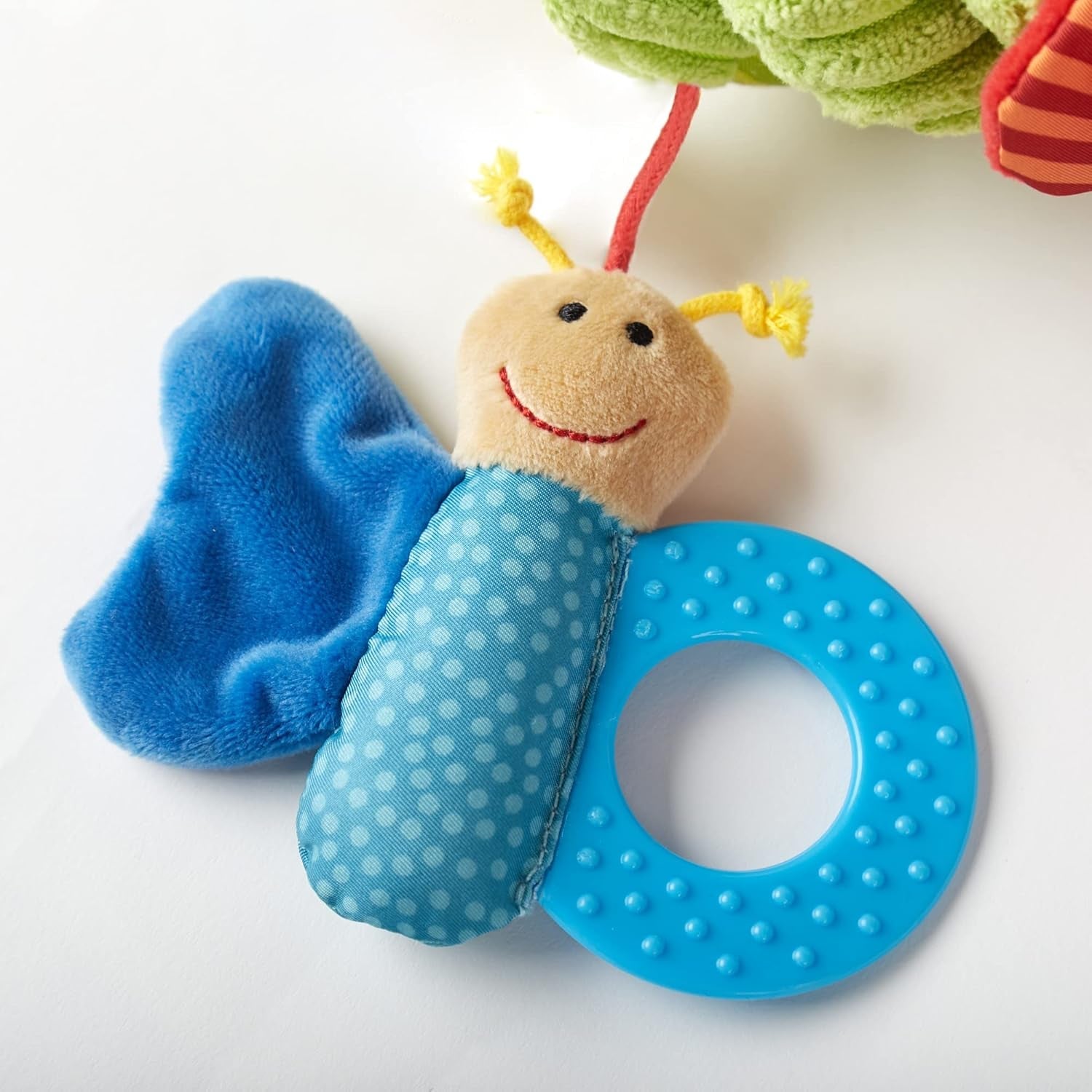SIGIKID 42249 Aktywny motylek spiralny Baby Activity On Tour zabawka dla dziewczynki polecana od urodzenia wielokolorowy Toys Bebe Naty Shop
