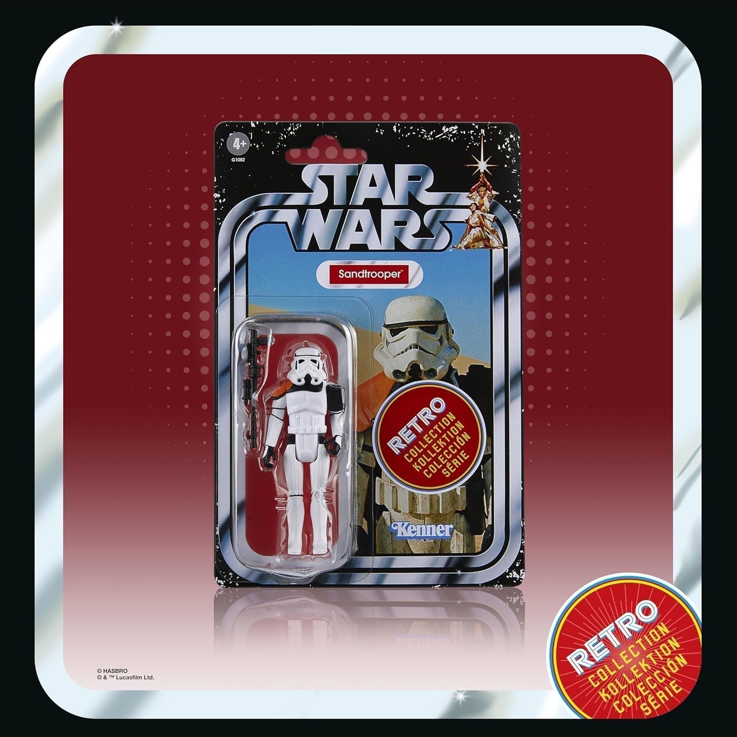 Star Wars Kolekcja Retro Gwiezdne Wojny: Nowa nadzieja Opakowanie zbiorcze 6 figurek 9,5 cm Figurki Naty Shop