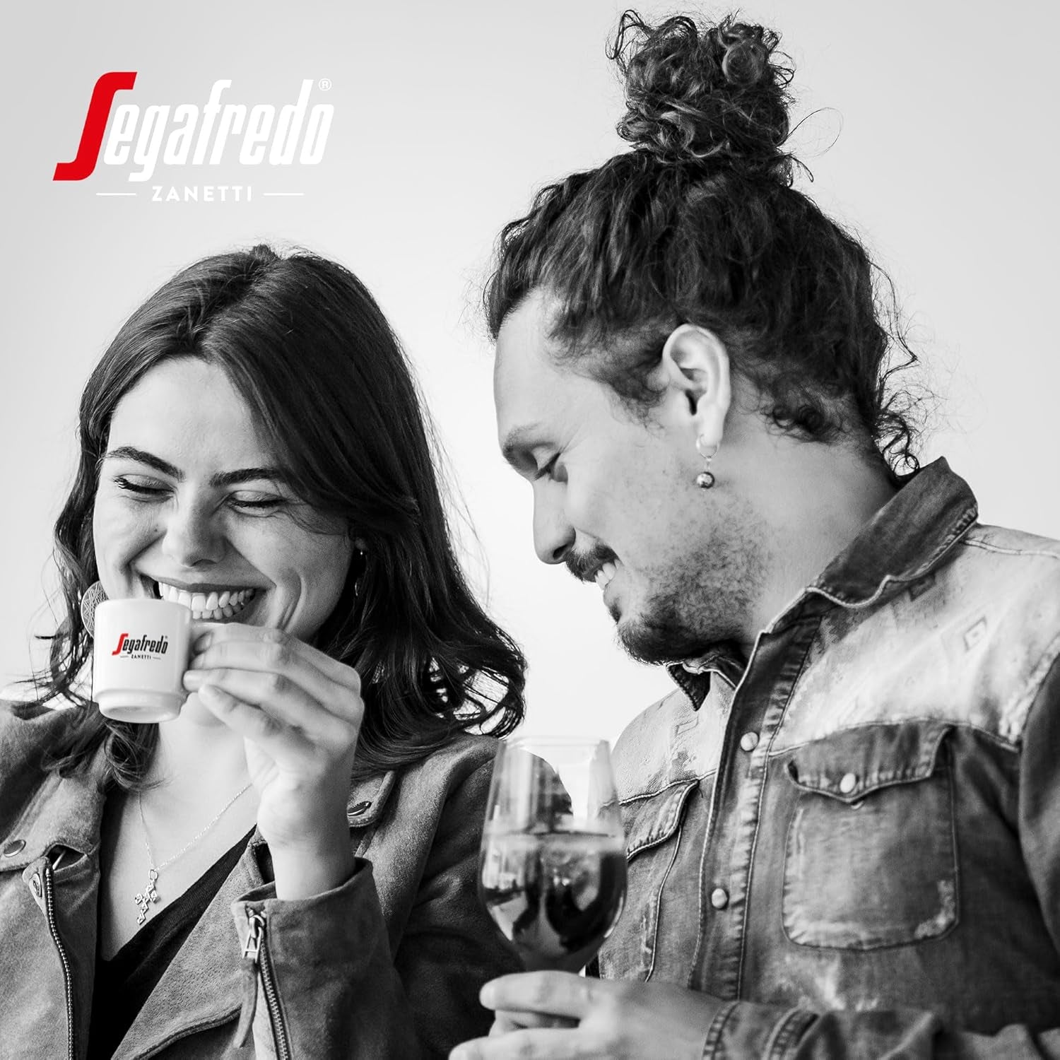 Segafredo Zanetti Caffè Crema Gustoso – Całe ziarna (opakowanie 1 kg) – Nadaje się do Caffè Crema – Kawa ziarnista długo i ciemno palona, ​​pełny i intensywny smak (2 sztuki w opakowaniu)