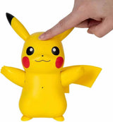Pokémon PKW3330 - Deluxe My Partner Pikachu, oficjalny Pikachu ze światłem, dźwiękiem i ruchem Figurki Naty Shop
