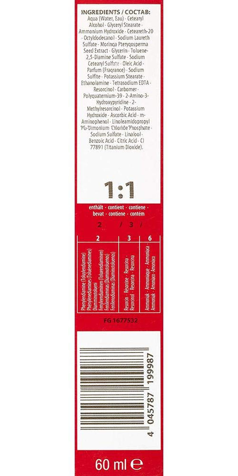 Schwarzkopf IGORA Royal Premium Hair Color 6-68 ciemny blond czekoladowo-czerwony, 1 opakowanie (1 x 60 g) Farba do włosów Naty Shop