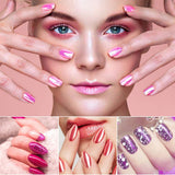 Sztuczne paznokcie 500 sztuk Natural Color sztuczne sztuczne paznokcie 10 rozmiarów DIY akrylowe z pudełkiem szczoteczka do paznokci odpychacz do skórek pilnik do paznokci