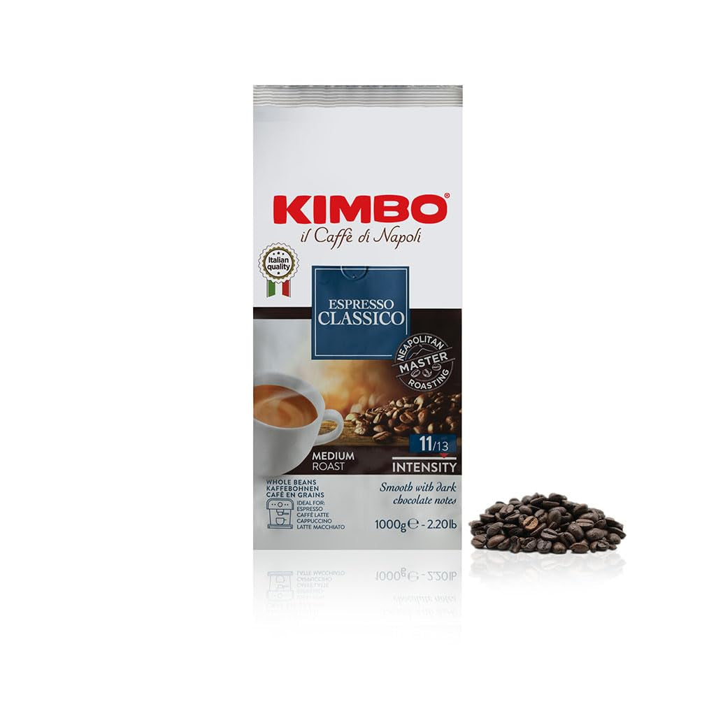 Espresso Classico ganze Kaffeebohnen, średnie Röstung, worek 1kg