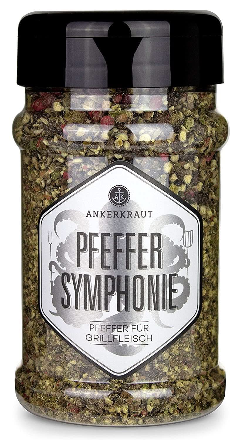 Ankerkraut Symphonie, mieszanka pieprzu do przyprawiania aromatem i smakiem, 140 gramów Naty Shop Przyprawy Mielone 160 gramów