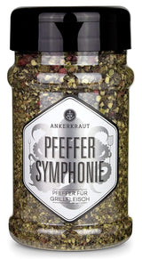 Ankerkraut Symphonie, mieszanka pieprzu do przyprawiania aromatem i smakiem, 140 gramów Naty Shop Przyprawy Mielone 160 gramów