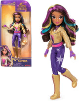 Unicorn Academy Deluxe Masked Ball Sophia - 24 cm lalka z popularnej serii Netflix z 2 strojami, klasycznym ubieraniem i odgrywaniem ról, wiek 4+ Naty Shop Dolls Ubieranka lalki Sophia