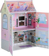 Olivias Little World Glasshouse Kids 12 "domek dla lalek i 10 akcesoriów dla lalek 3,5" Multi Td-12518D domki dla lalek Naty Shop