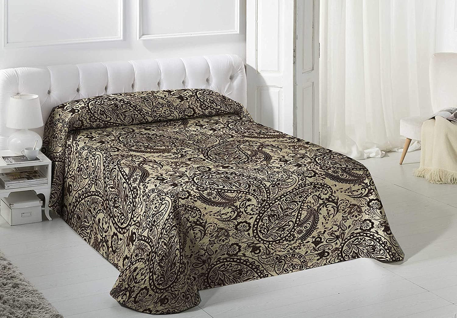 VIALMAN Lekki koc Sofia 29, bawełna poliester, brązowy, Cama 135: 230 x 270 cm Łóżka i koce Besuche den VIALMAN-Store