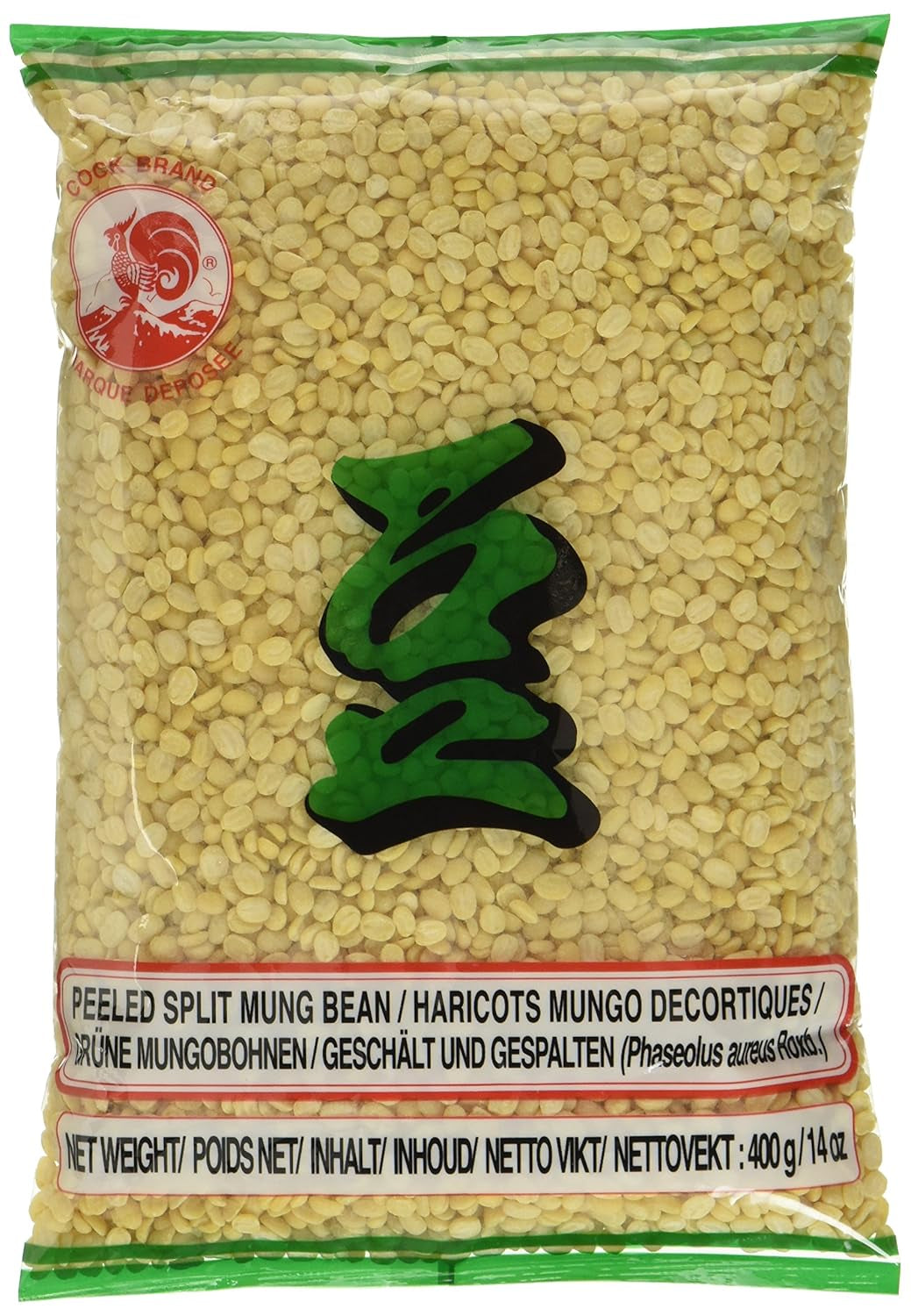 Fasola mung koguta, zielona (1 opakowanie x 400g)