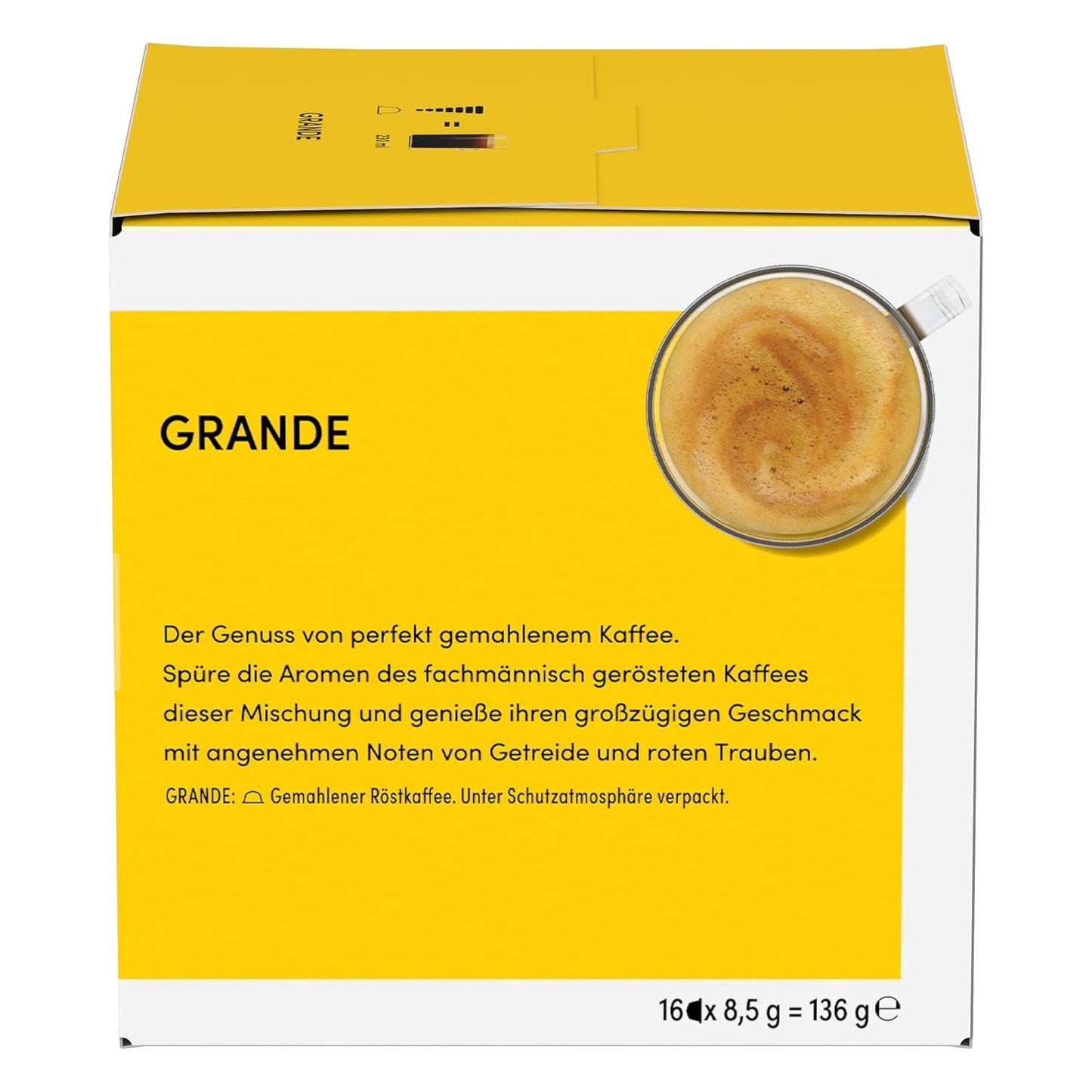 NESCAFÉ DOLCE GUSTO Grande Kaffeekapseln 3-pak (3 x 16 Kapseln)