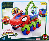 Marvel Spider-Man i jego super przyjaciele Dino Crawler Zestaw superbohaterów z figurkami Spider-Mana i Dino oraz zabawką transportową dla dzieci w wieku od 3 lat Figurki Naty Shop
